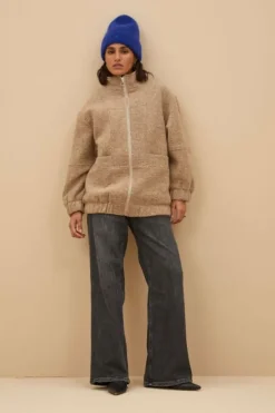 Jassen*By bar ingo jacket | dark sand