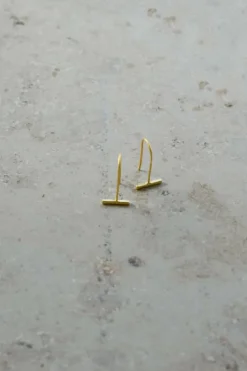 Oorbellen|Sieraden*By bar isa earring | gold