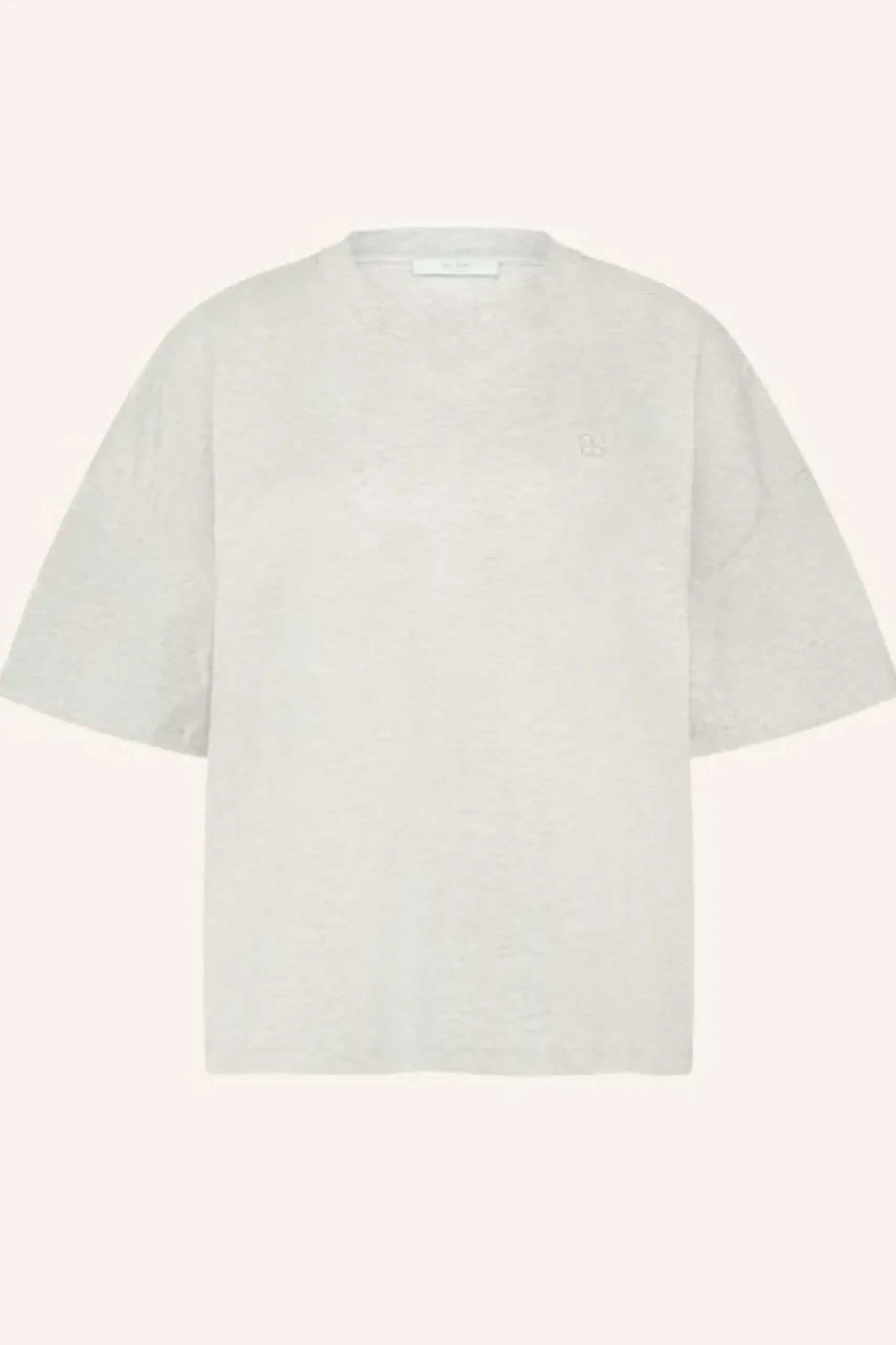 Tops & Shirts*By bar jade logo t shirt | light grey melee