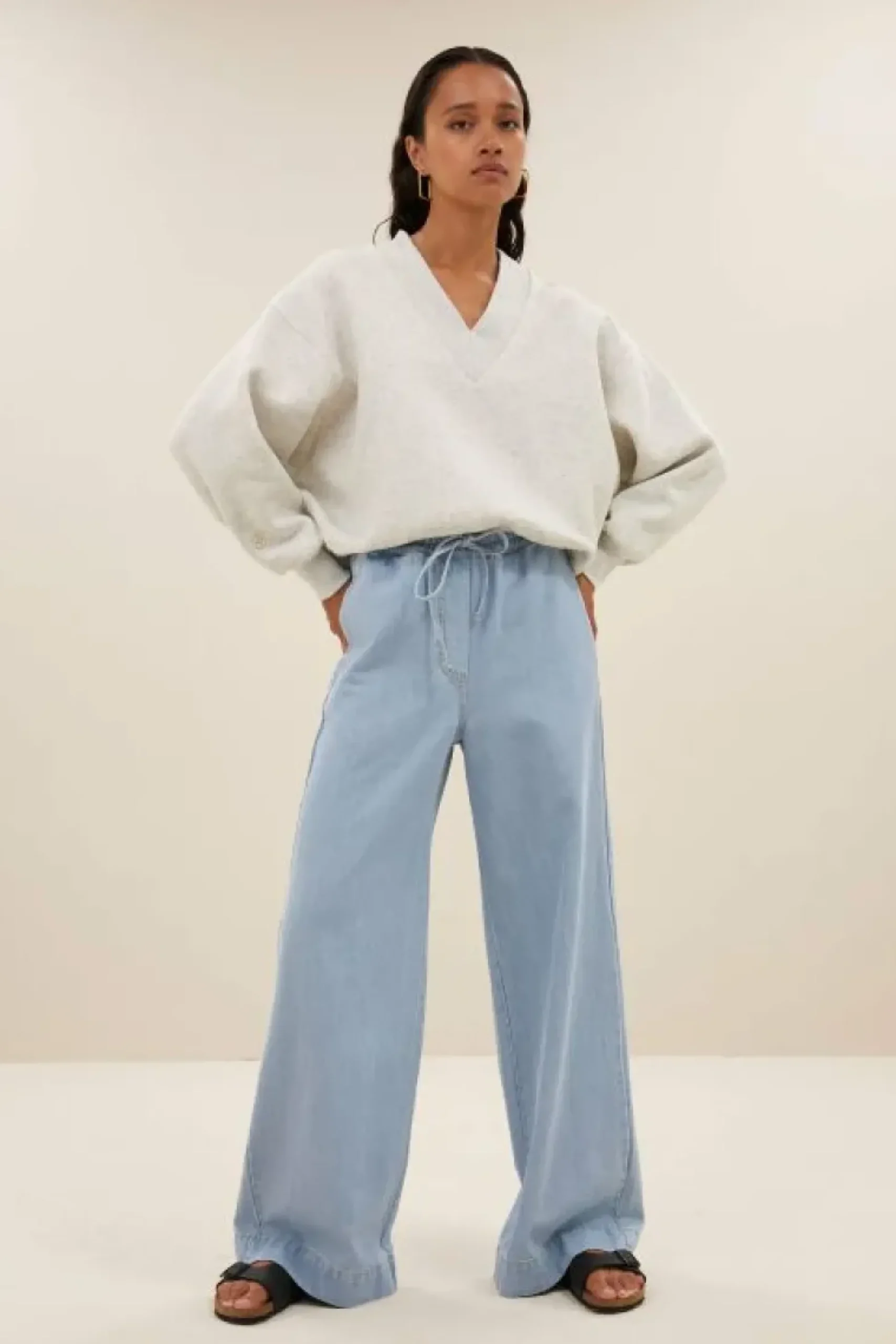 Broeken*By bar jeff denim pants | light denim