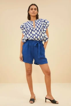 Jumpsuits*By bar june linen shorts | kingsblue