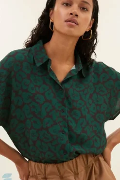 Blouses*By bar karly spotted blouse | spotted print