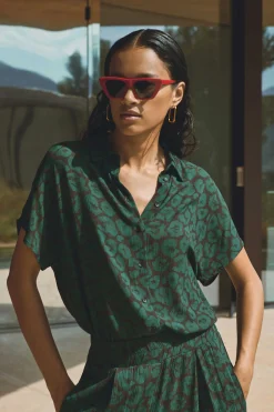 Blouses*By bar karly spotted blouse | spotted print