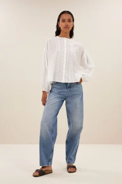 Blouses*By bar kate blouse | off white