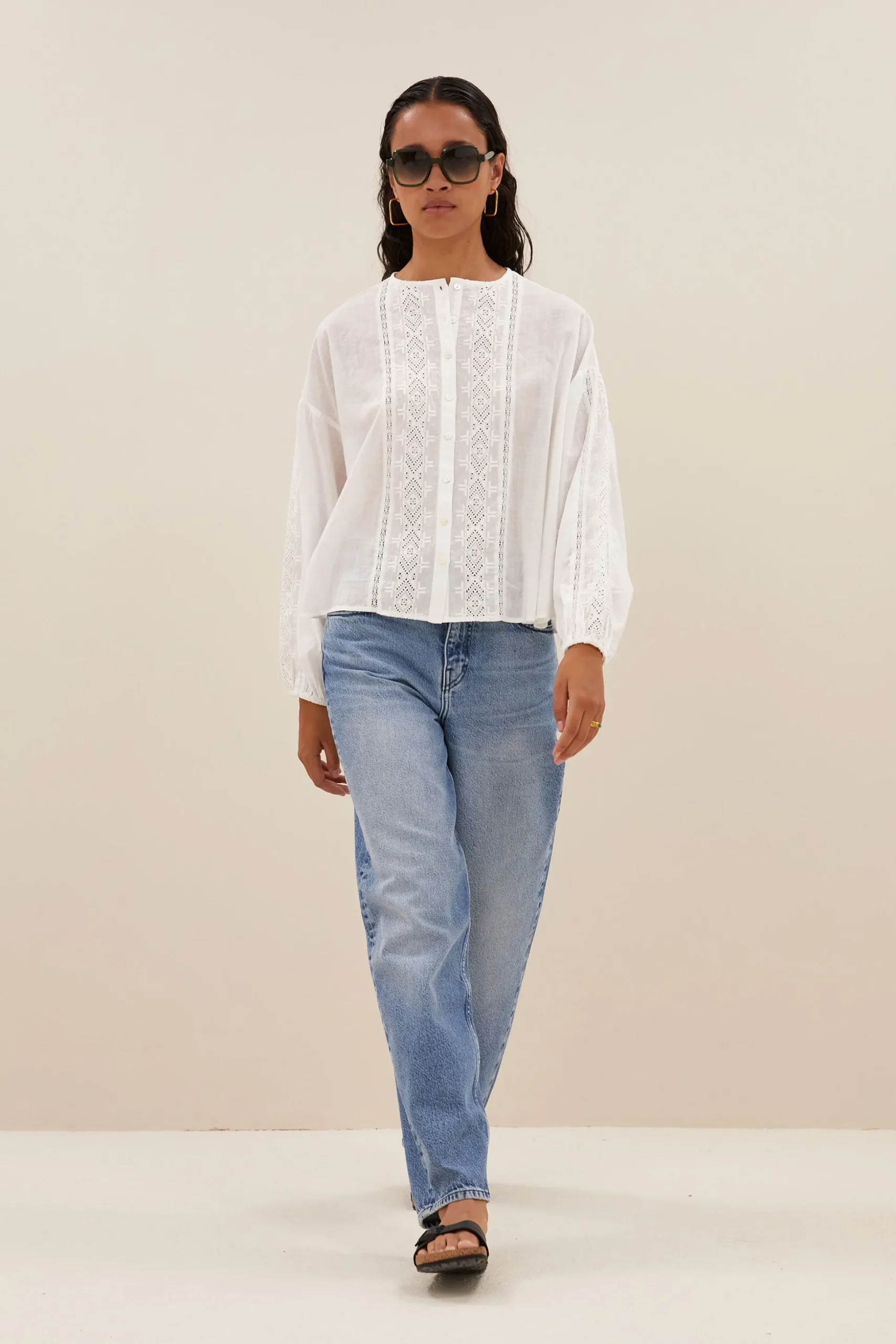 Blouses*By bar kate blouse | off white