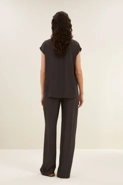 Blouses*By bar kiek viscose top | cafe noir