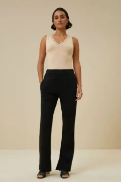 Tops & Shirts*By bar lace singlet | nude