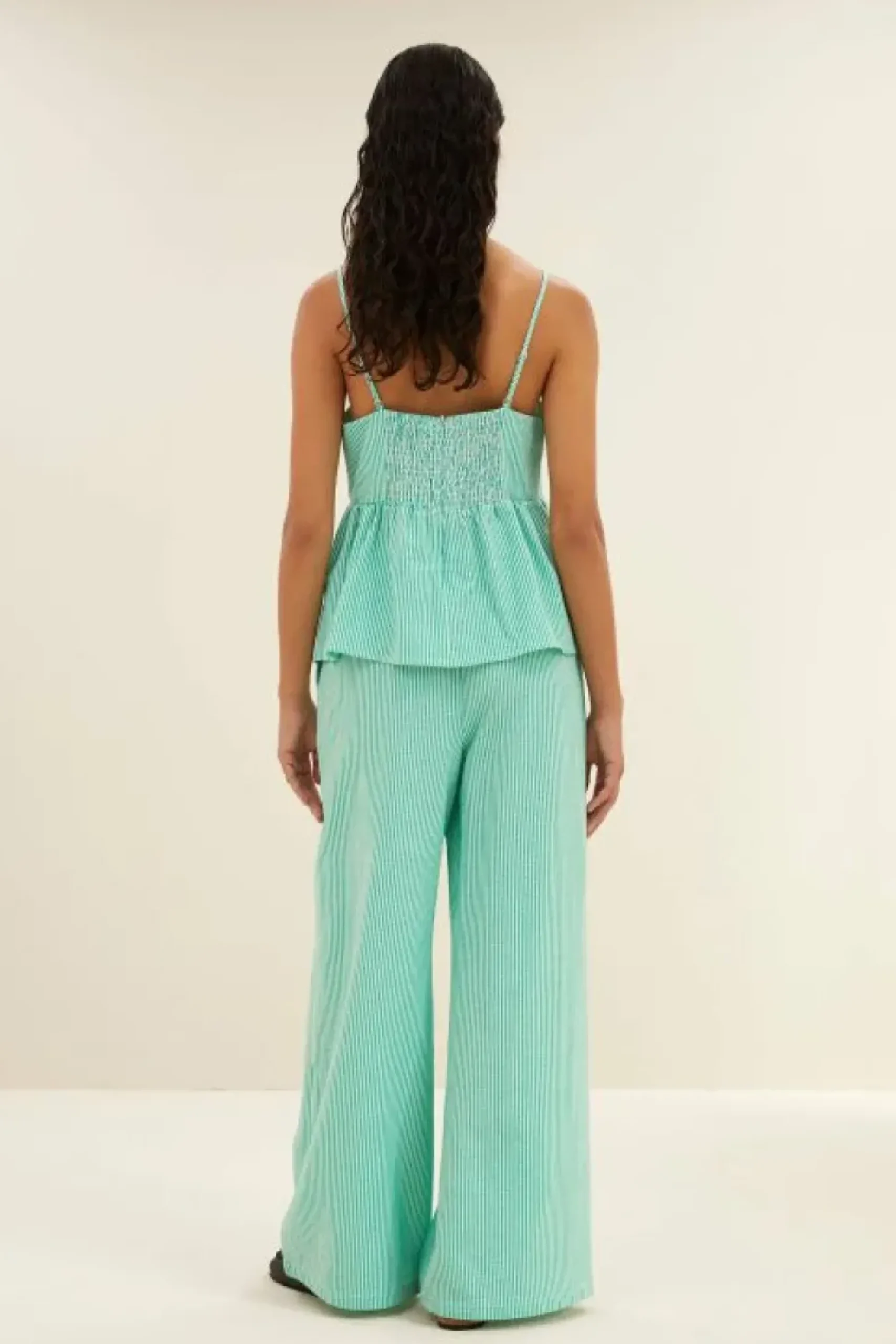 Tops & Shirts*By bar leah stripe top | green seer stripe