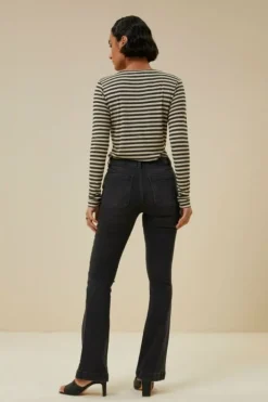 Broeken*By bar leila lb pant | jet black