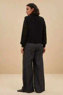 Vesten*By bar levi gilet | black