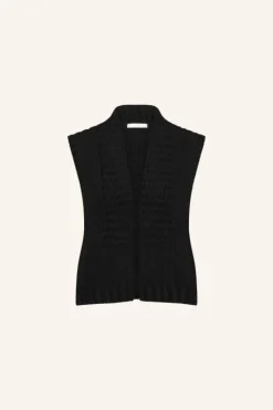 Vesten*By bar levi gilet | black