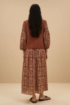 Gilets & Spencers|Vesten*By bar levi gilet | copper