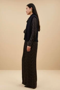 Gilets & Spencers|Vesten*By bar levi gilet | midnight