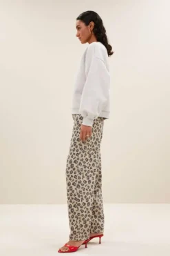 Jeans|Broeken*By bar lew cheetah pants | cheetah print