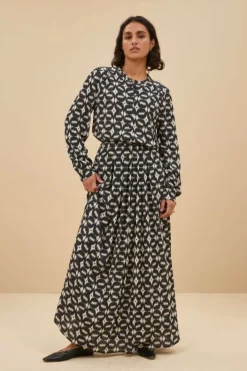 Rokken*By bar lien brisk skirt | brisk print