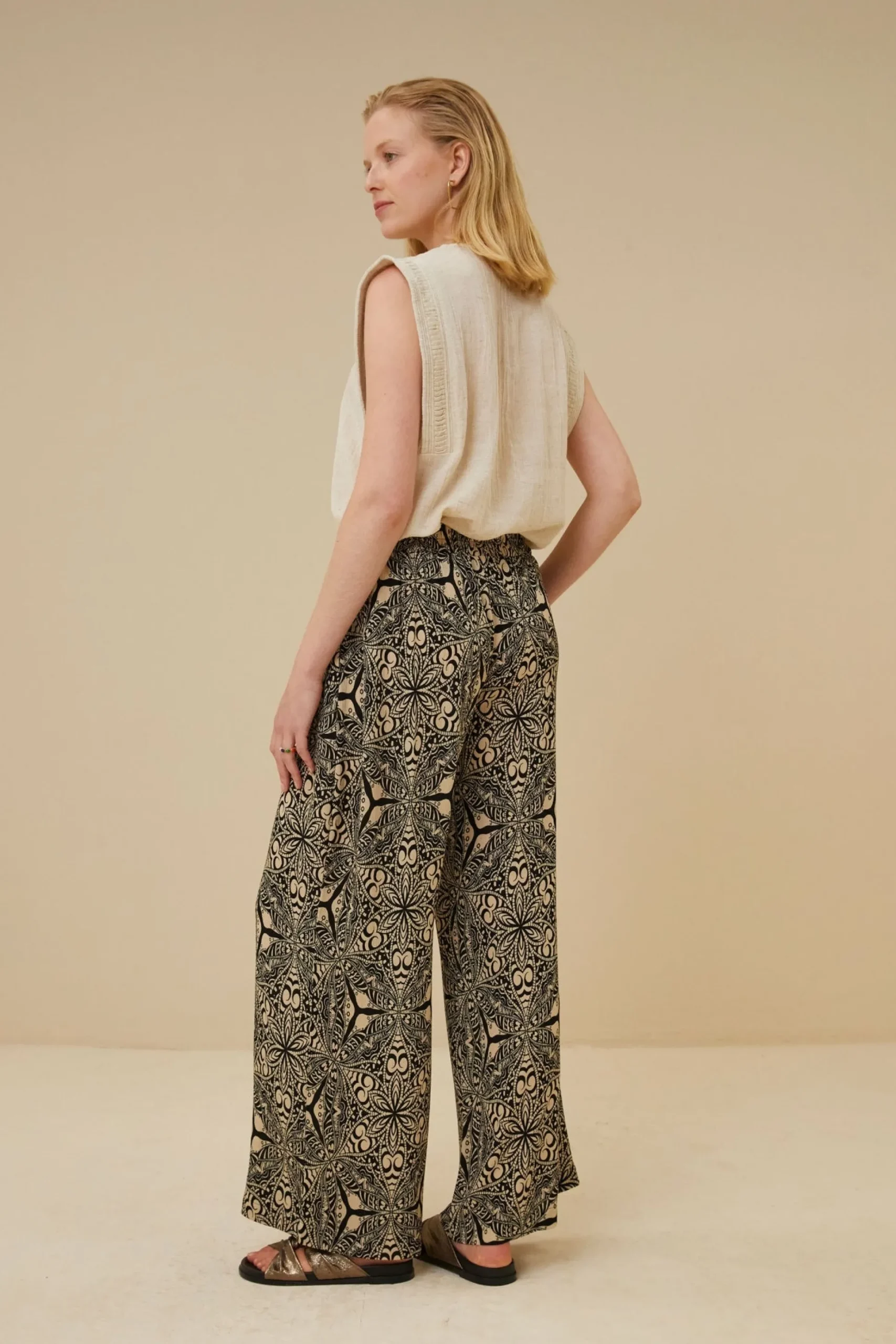 Blouses*By bar lina slub blouse | sand
