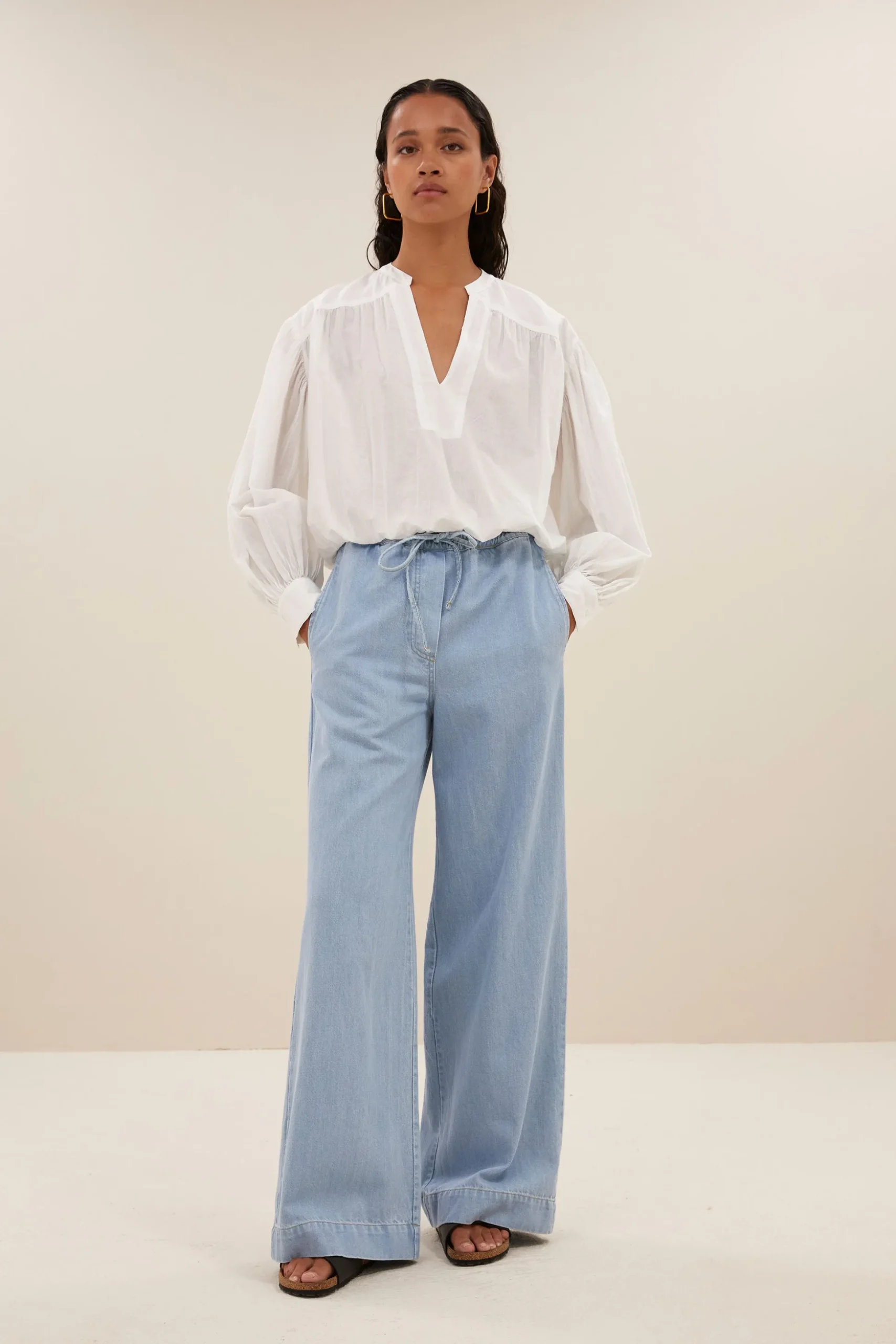 Blouses*By bar linn blouse | off white