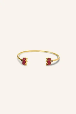 Sieraden*By bar lotus bracelet | ruby
