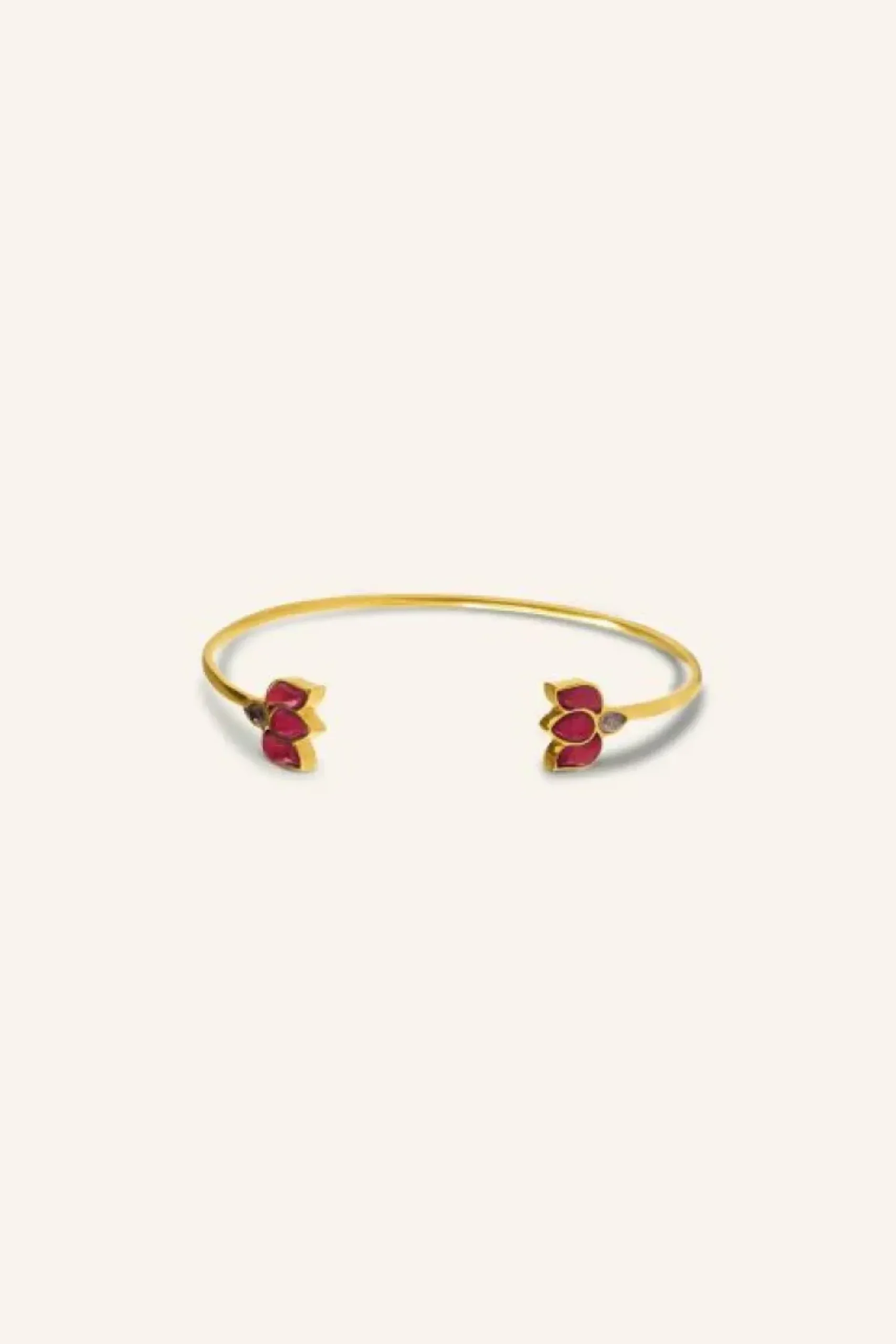 Sieraden*By bar lotus bracelet | ruby