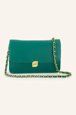 Tassen*By bar loua leather bag | peacock green