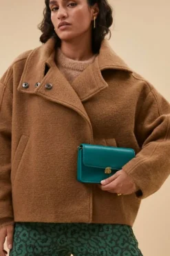 Tassen*By bar loua leather bag | peacock green