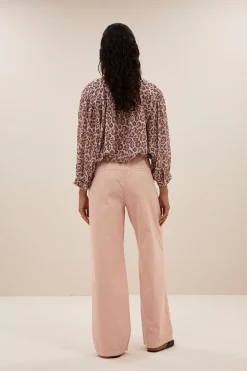 Blouses*By bar lucy cheetah blouse | pink cheetah print