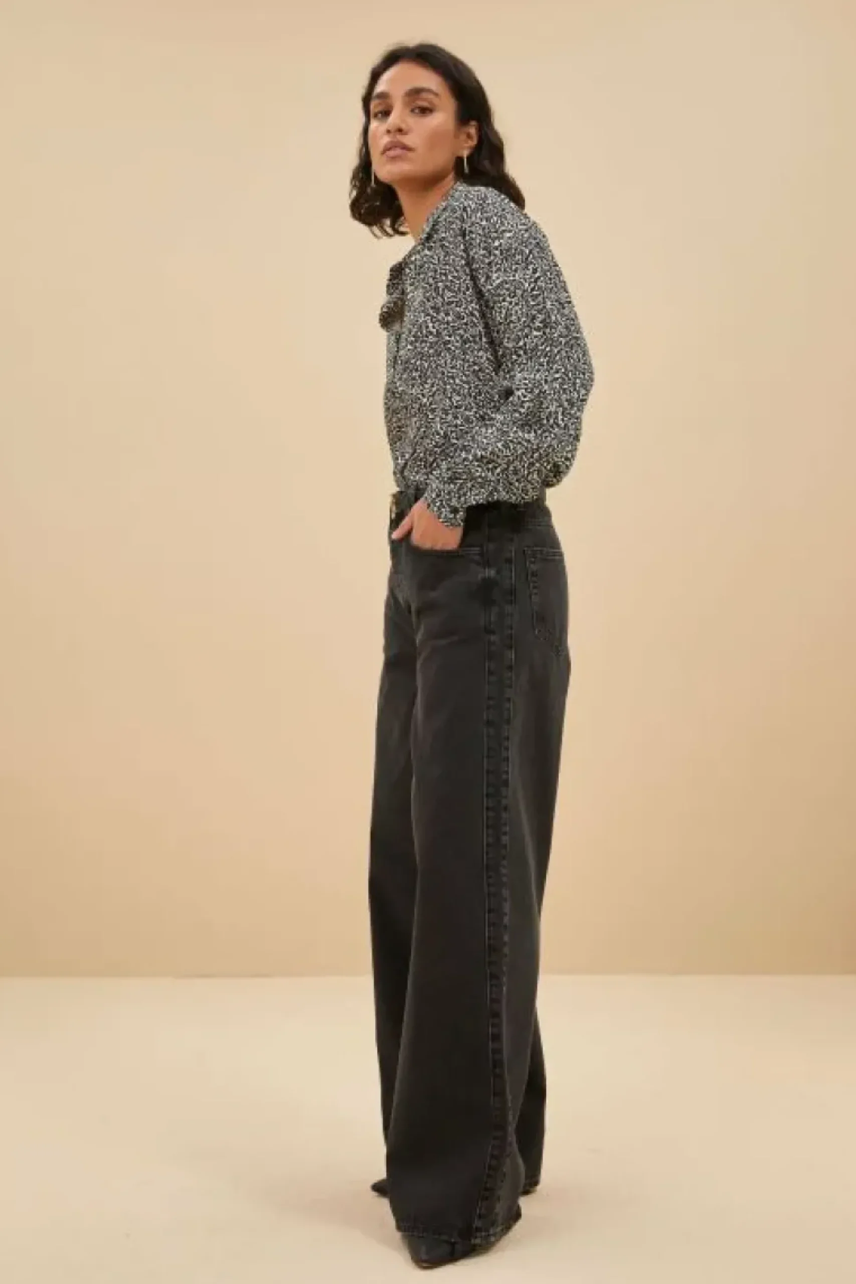 Blouses*By bar lykke calm flower blouse | calm flower print