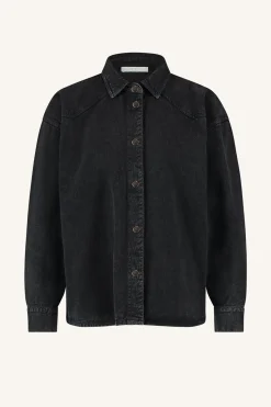 Blouses*By bar mae twill blouse | jet black