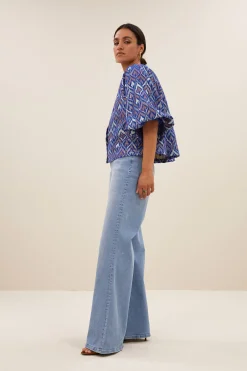 Blouses*By bar mauri blouse | pavo jacquard print