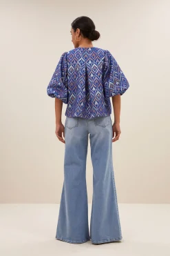 Blouses*By bar mauri blouse | pavo jacquard print