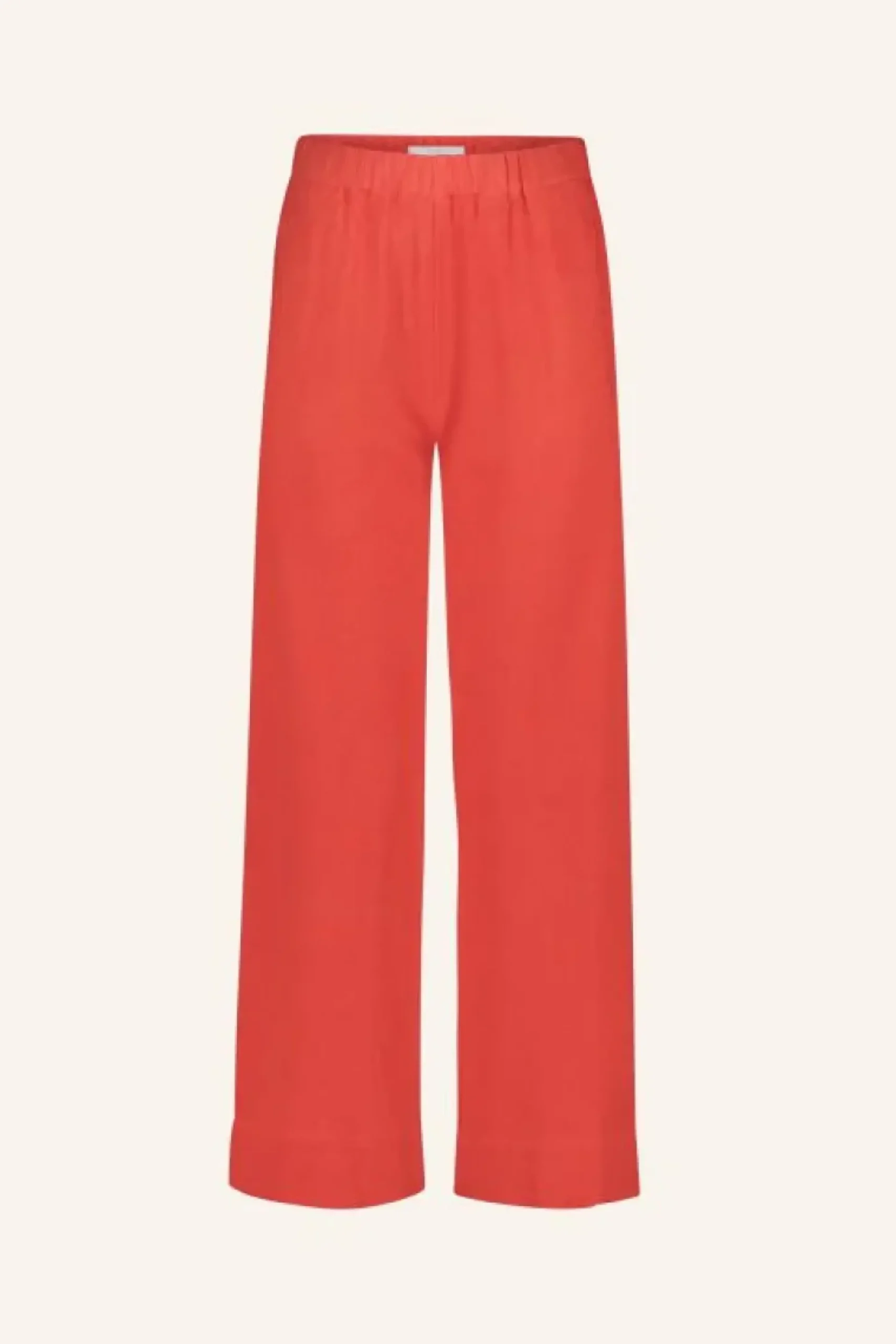 Broeken*By bar mees twill pants | poppy red