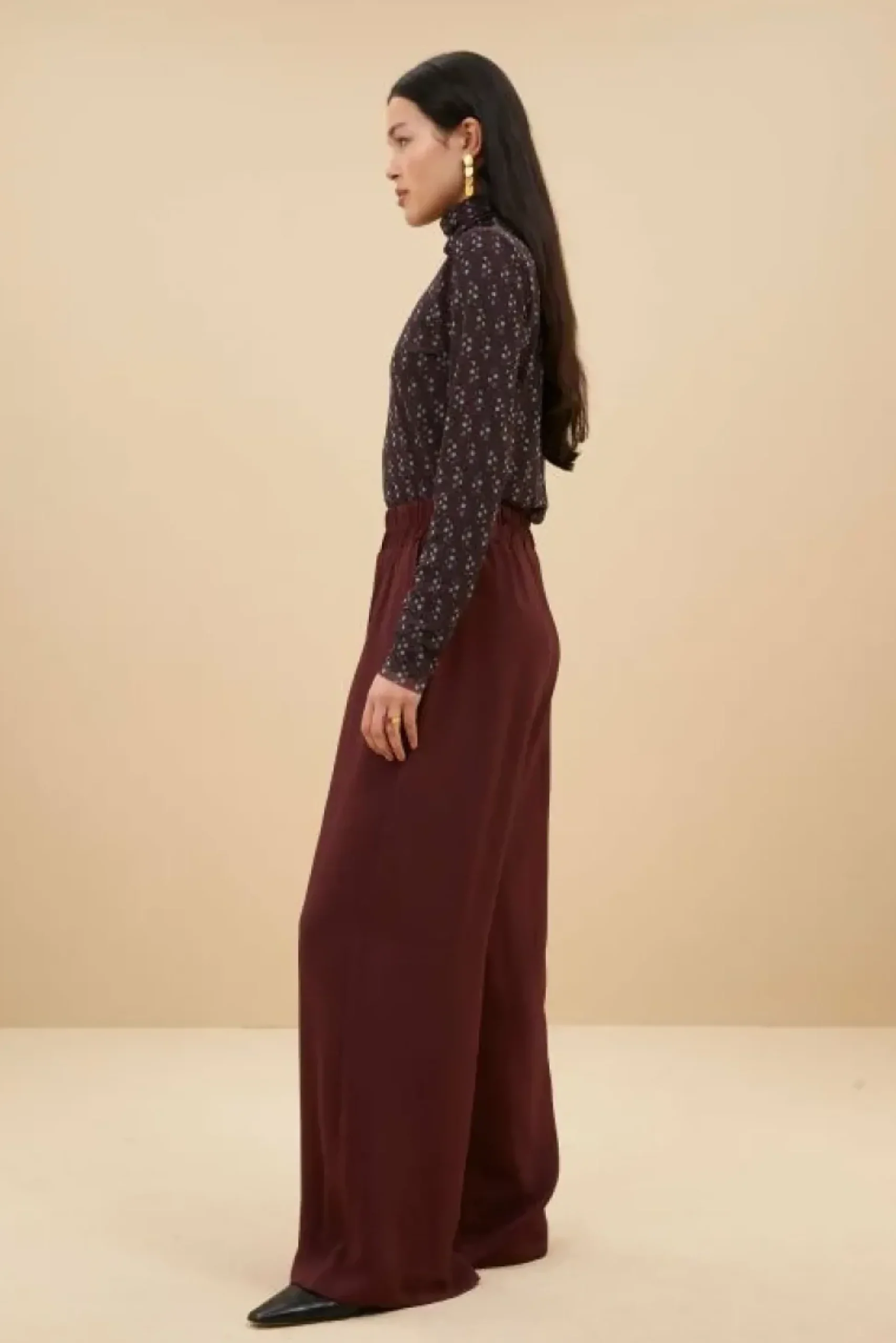 Tops & Shirts*By bar mesh paisley top | paisley dots