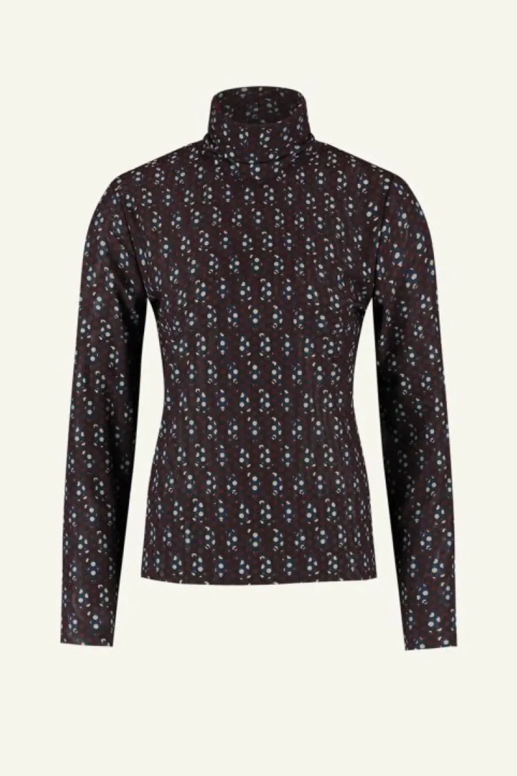 Tops & Shirts*By bar mesh paisley top | paisley dots
