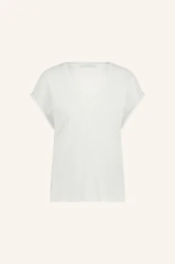 Tops & Shirts*By bar momi logo top | bright white
