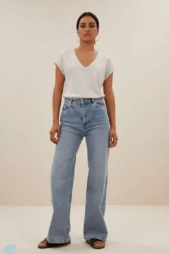 Tops & Shirts*By bar momi logo top | light grey melee
