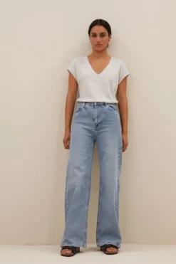 Tops & Shirts*By bar momi logo top | light grey melee