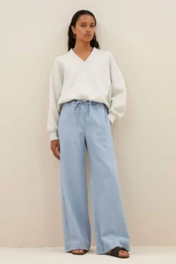 Sweaters|Truien*By bar momo sweater | light grey melee