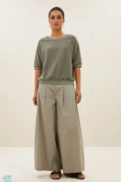 Tops & Shirts*By bar neva slub top | mulled basil