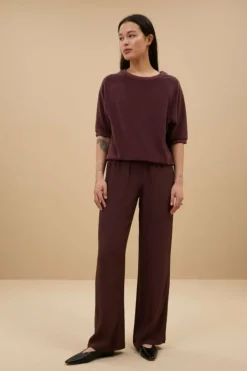 Tops & Shirts*By bar neva slub top | pecan