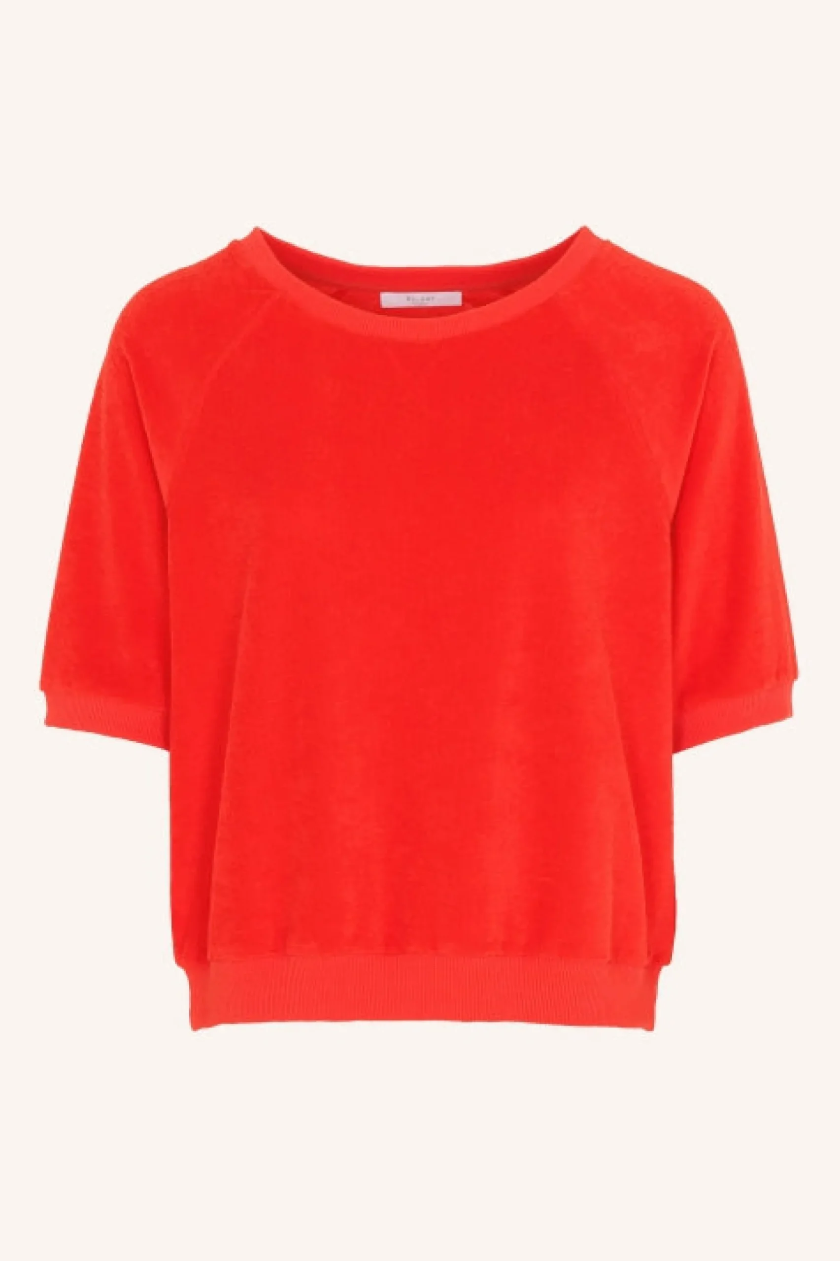 Tops & Shirts*By bar neva slub top | poppy red