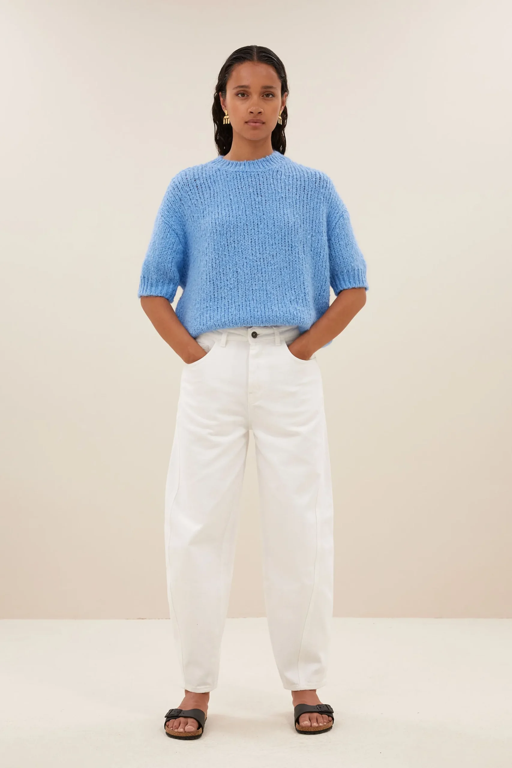 Truien*By bar nino pullover | sky blue