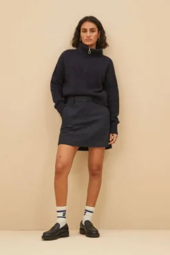 Rokken*By bar noora short skirt | midnight