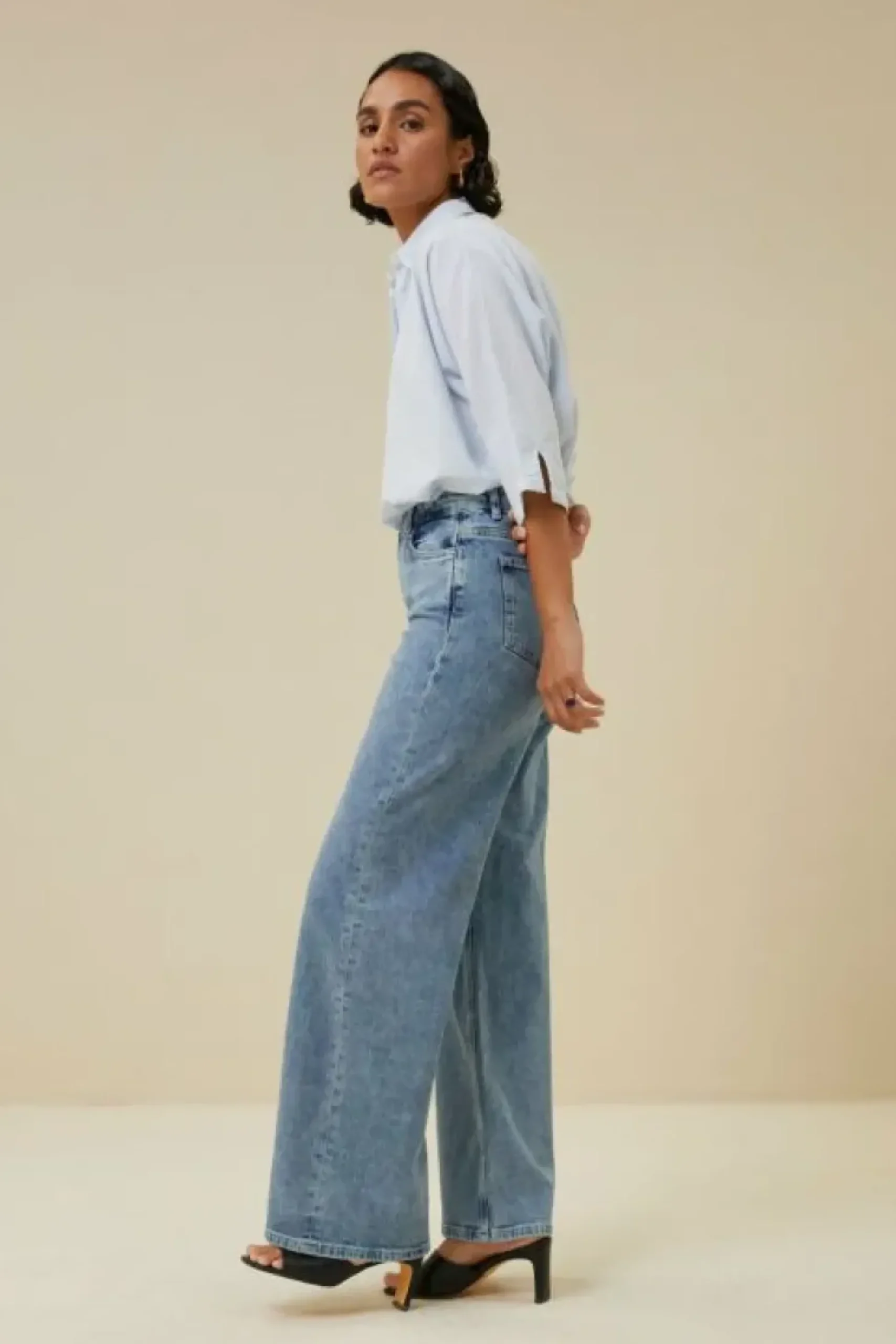 Blouses*By bar norel chambray blouse | light blue