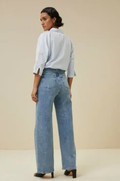 Blouses*By bar norel chambray blouse | light blue
