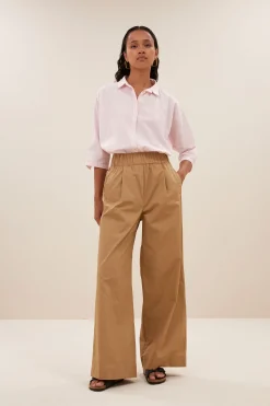 Blouses*By bar norel pink pinstripe blouse | pink pin stripe