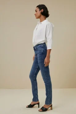 Blouses*By bar norel poplin blouse | white