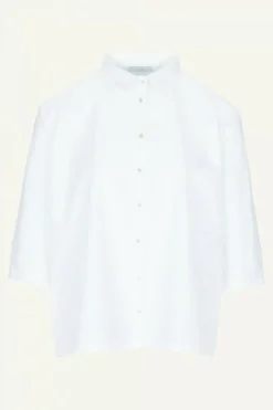 Blouses*By bar norel poplin blouse | white