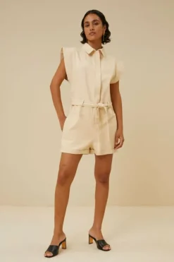 Jumpsuits*By bar ollie twill suit | grain