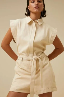 Jumpsuits*By bar ollie twill suit | grain
