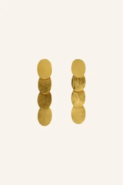 Oorbellen|Sieraden*By bar pd eva earring | gold